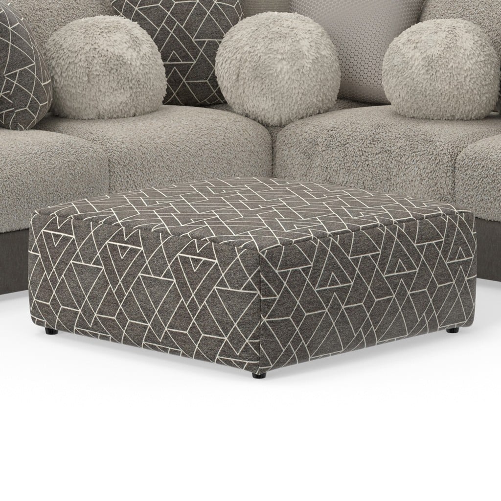 Jackson Catnapper Canyon Umber Cocktail Ottoman