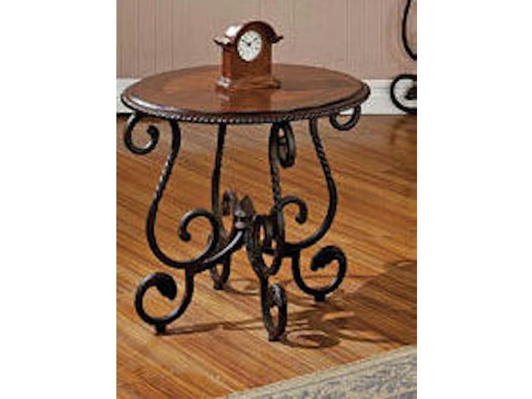 Steve Silver Crowley Cherry End Table