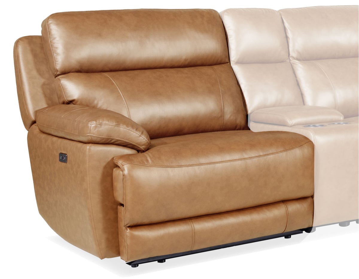 Steve Silver Gatlin Modular Sectional Tan lsf recliner