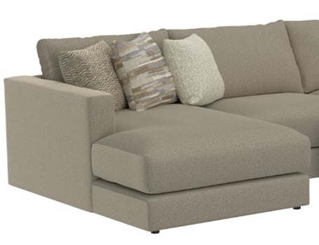 Jackson Catnapper Amelia Sectional Sand LSF Chaise