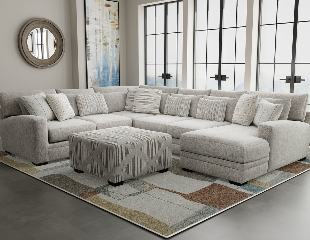 Corinthian Brighton Armless Wildthing-Wheat Loveseat