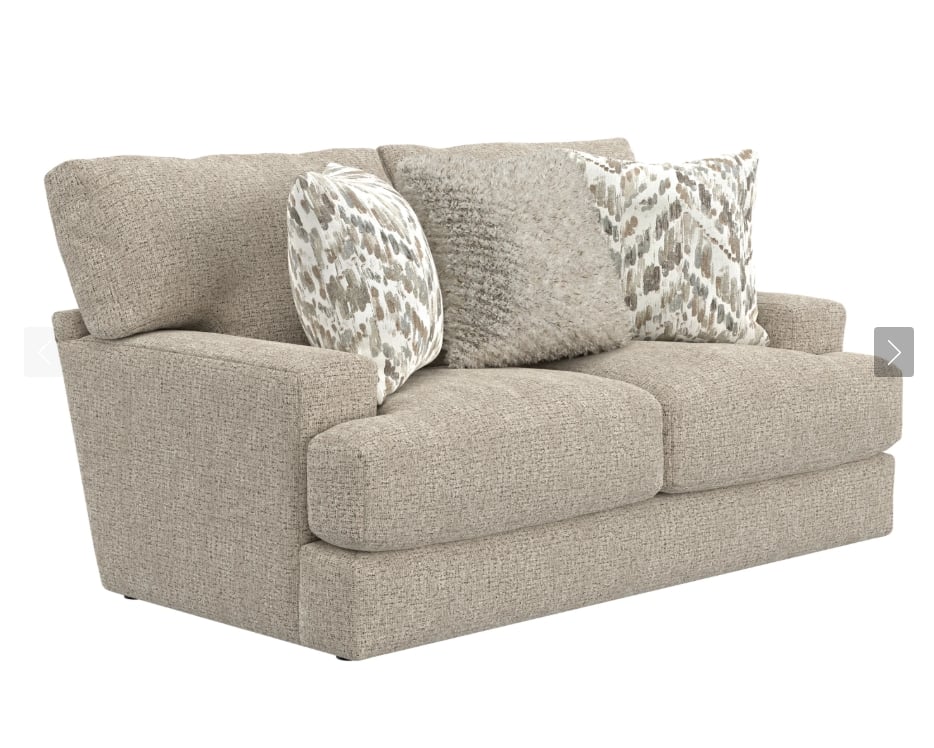 Jackson Catnapper Brett Honey Loveseat