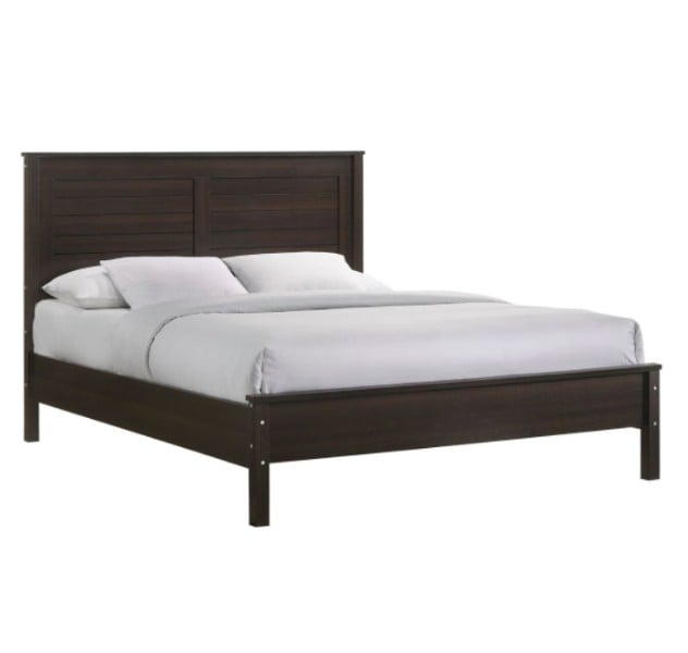 Elements International Kennon Espresso Bed