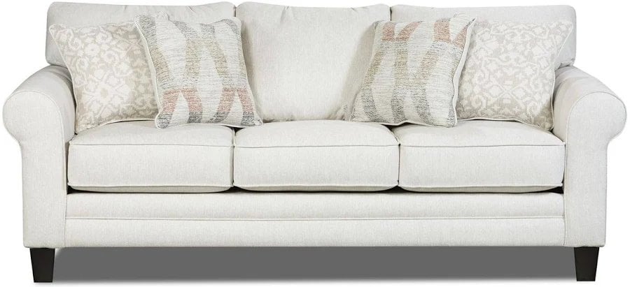 Fusion 1140 Series Blair Cream Sofa