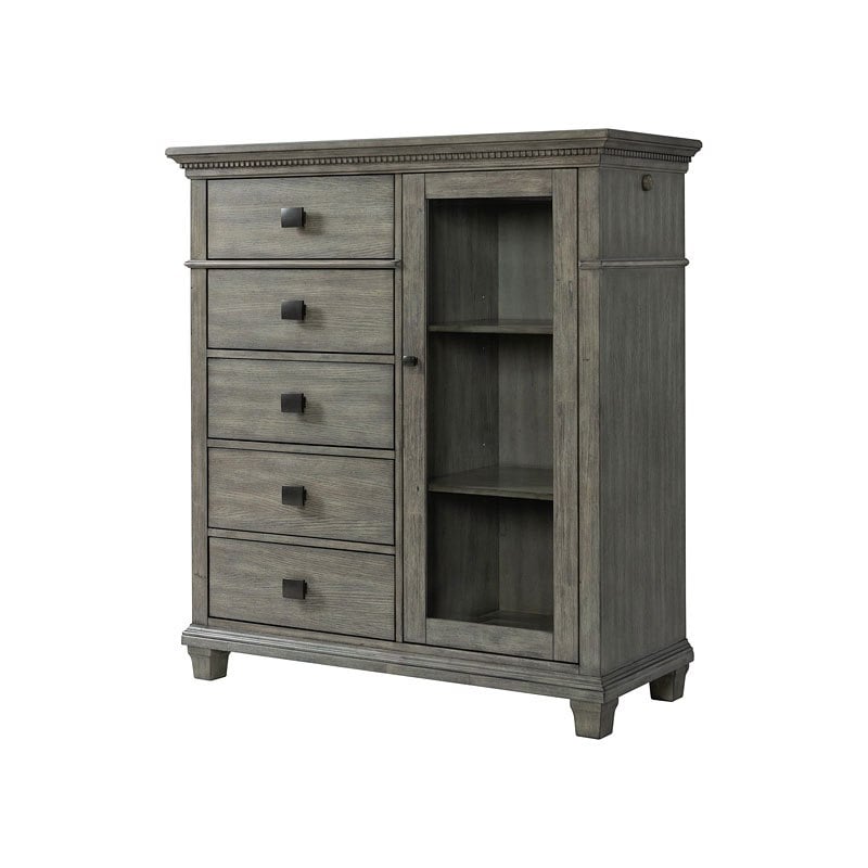 Elements International Crawford Grey Chest