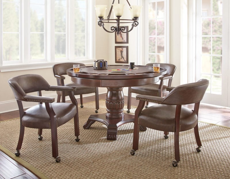 Steve Silver Christopher Tournament Gaming Table