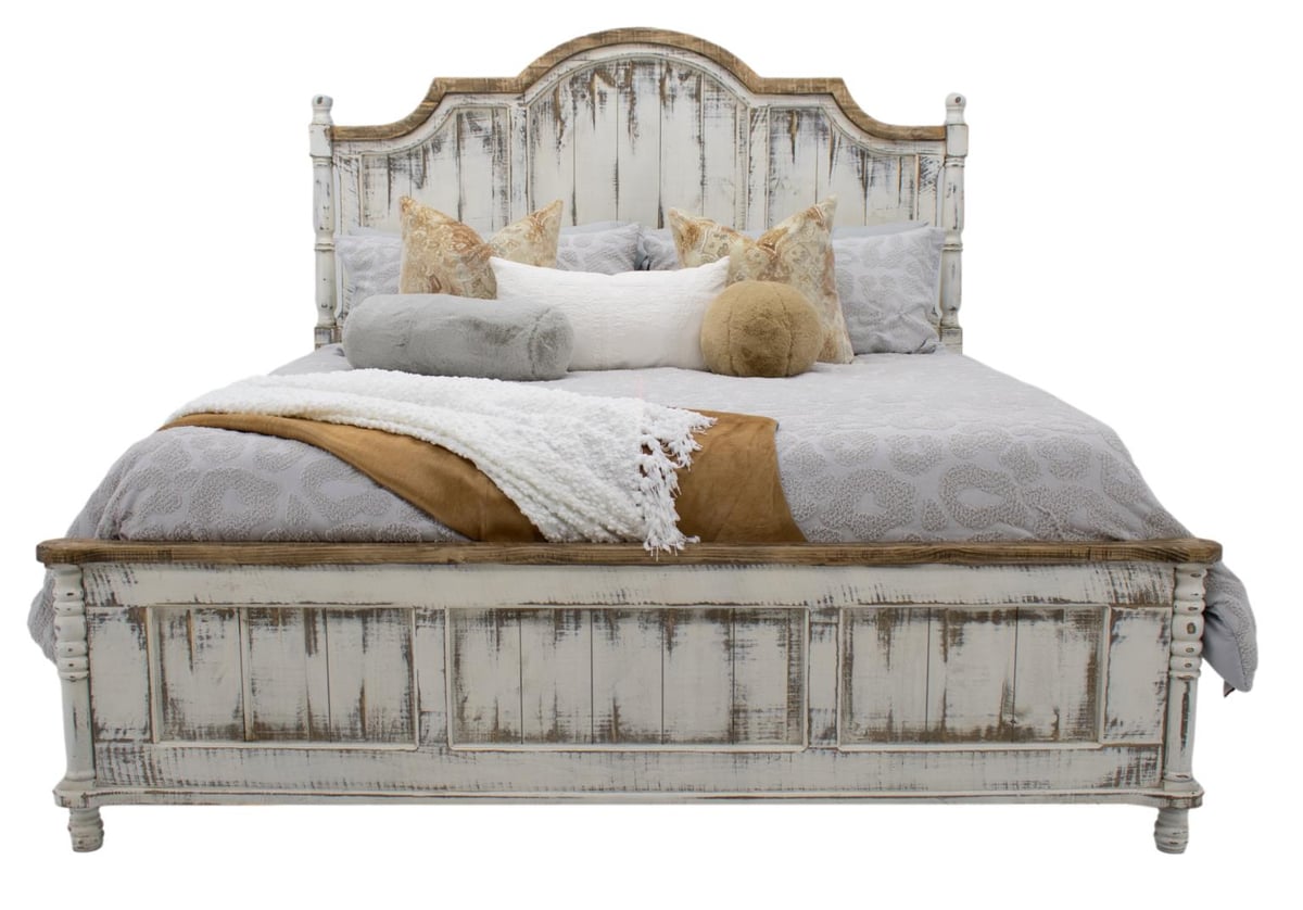 Split Nickel Clarice Bed