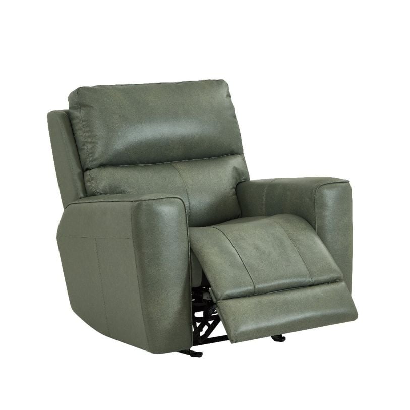 Leather Italia Laredo Sage Moss Glider