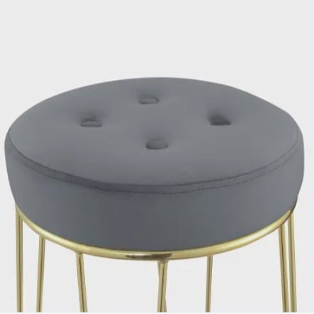 Elements International Cayman Broadway Metal Bar Stool