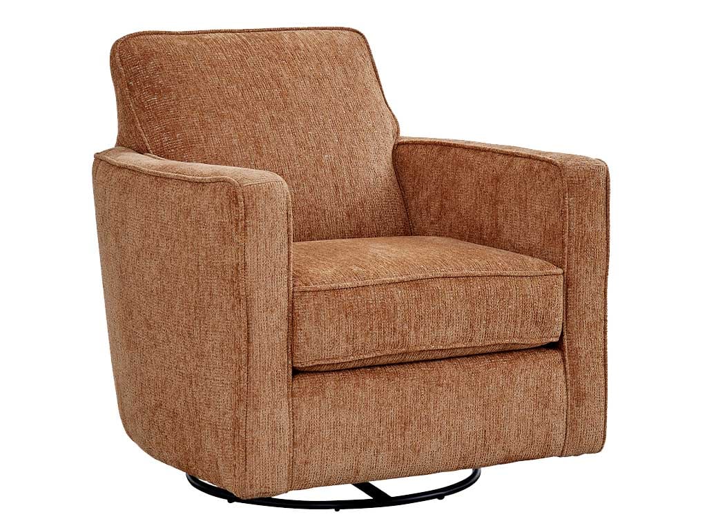 Fusion 400 Series Impulse Brandy Swivel Glider