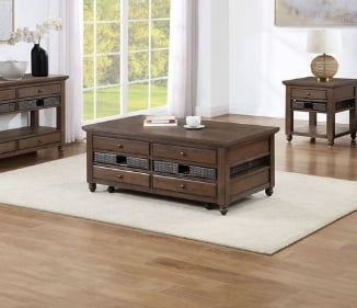 Steve Silver Oliver Brown Coffee Table