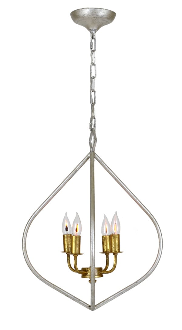 Zeugma LA550 Gold and Silver Chandelier