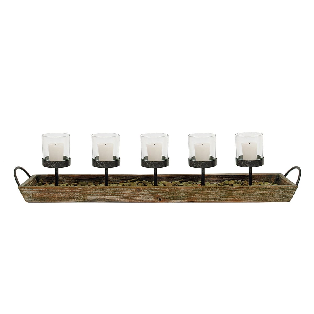 Creative Coop 5 Lite Candle Holder