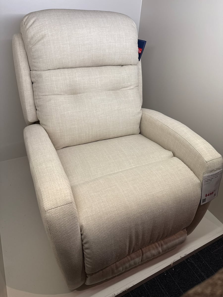 1157 Bank Shot 118-19 Cardigan Ivory Wallhugger Recliner