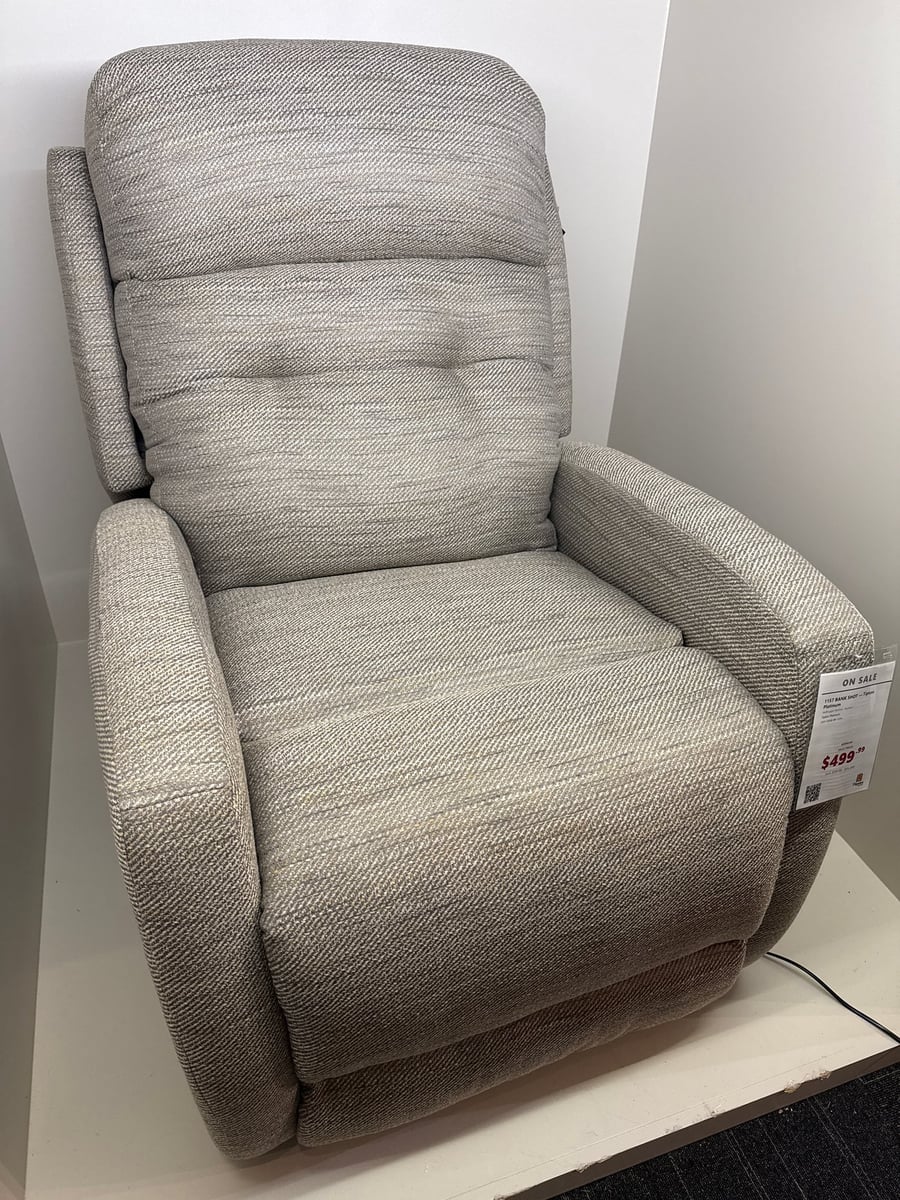 1157 Bank Shot Tipton Platinum Wallhugger Recliner