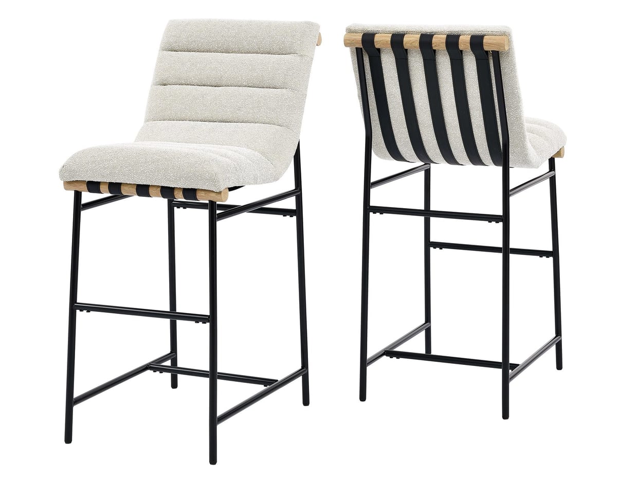 Steve Silver Nicco Beige Upholstered