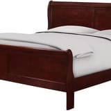 Louis Philip · Cherry · Queen Headboard/Footboard