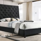 Chantilly: Black Velvet - Queen Bed