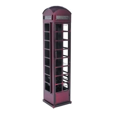 Telephone Booth — Vintage Red