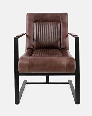 Maguire Leather Sled — Dark Sienna