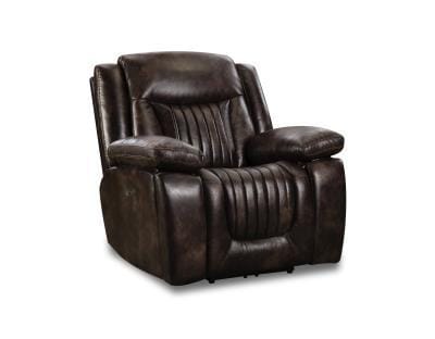 Waylon Espresso — Power Recliner Genuine Leather