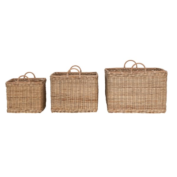 Rattan Set of 3