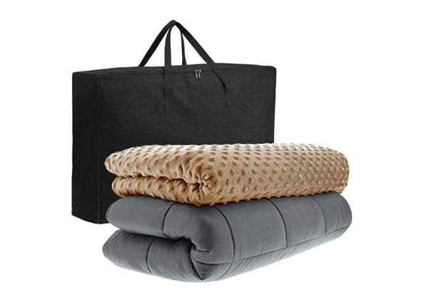 Weighted Blanket 15 lbs — Taupe