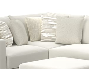 Amelia Sectional — Chalk