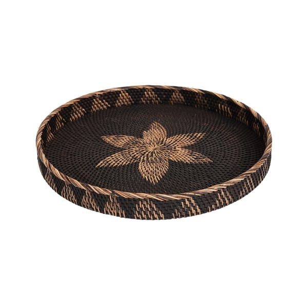 Rattan tray
