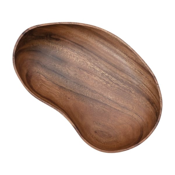 Wood bean bowl
