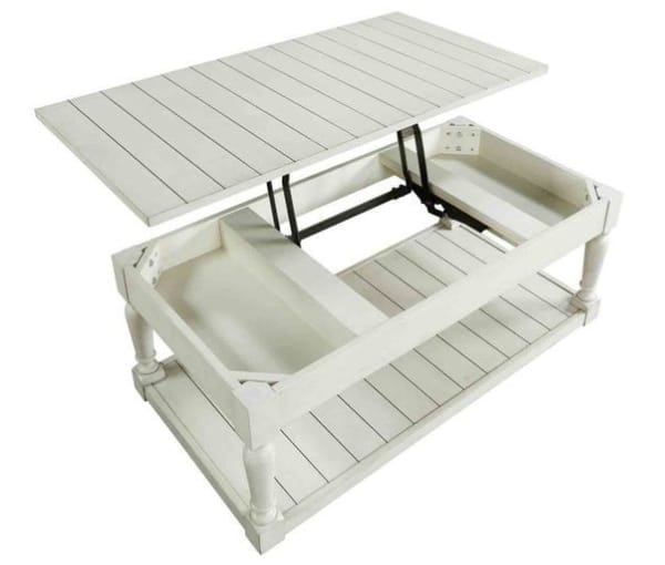 Hemingway Lift Top — Alabaster