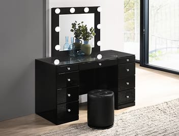 Avery Vanity — Black