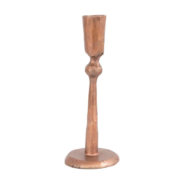 Hammered copper taper