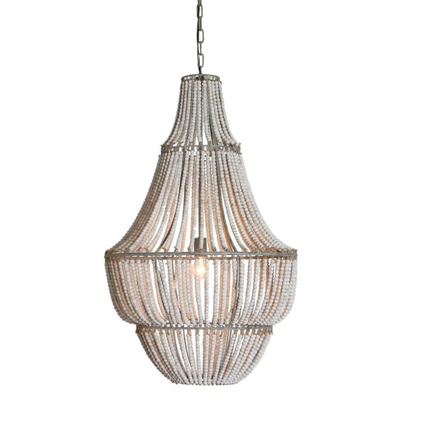 Beaded chandelier