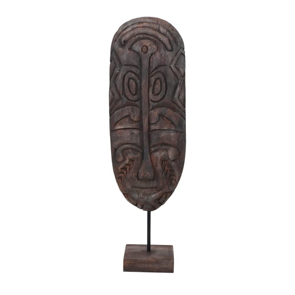 Tribal wooden mask