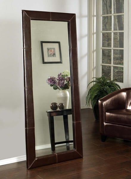 Delano Brown Leather Floor