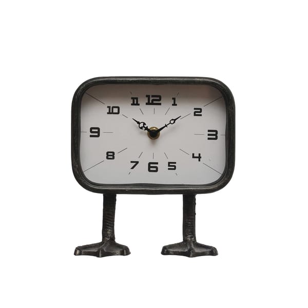 Duck Feet clock