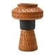 Debossed Terracotta Vase