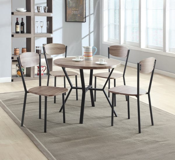 Blake: 5 Piece Round Dinette — Dining Height