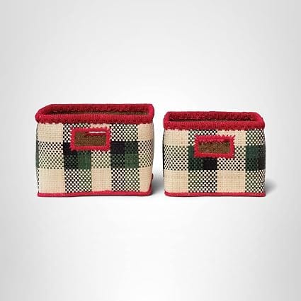 Hand Woven Basket - Set of 2