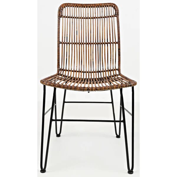 Nature’s Edge: Weaver Rattan Hairpin — Walnut