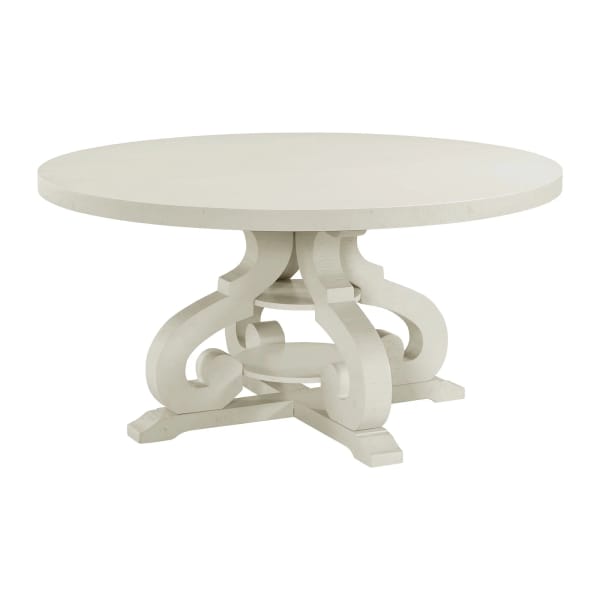 Stone Round — White
