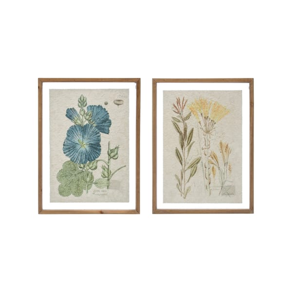 Glass Framed Botanical