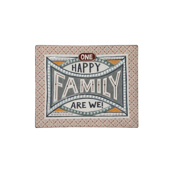 One Happy Family Are We