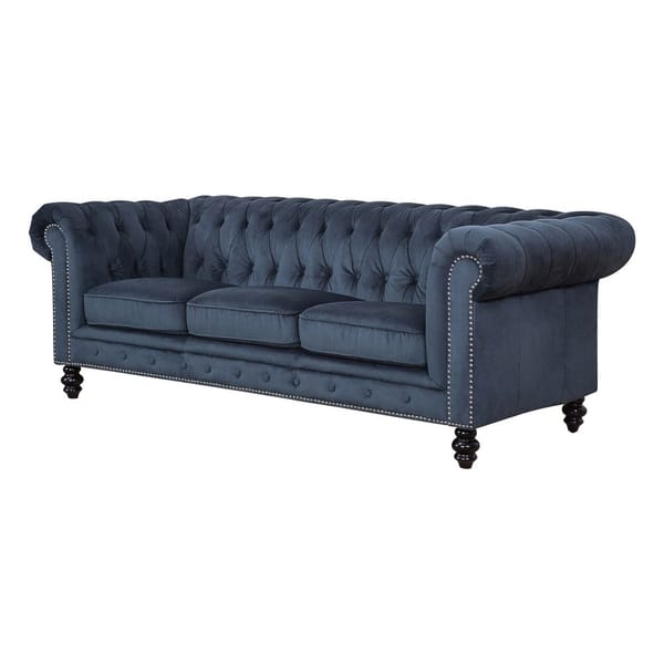 Grand Chesterfield — Navy Blue