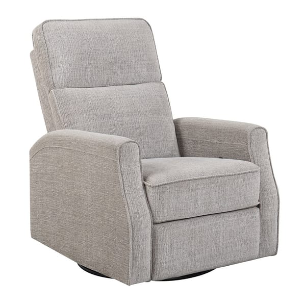 Aspen: Reclining Swivel Glider — Beige
