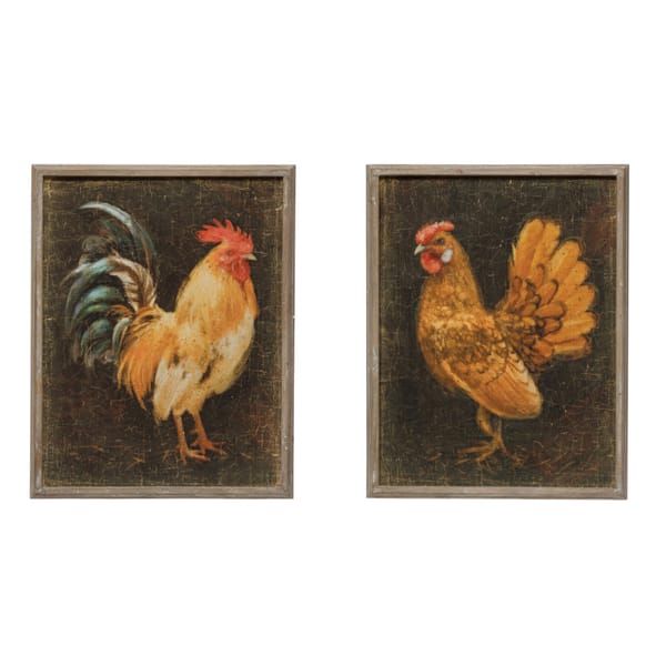 Chicken painting