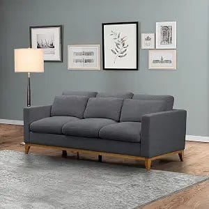 Violetta fabric grey