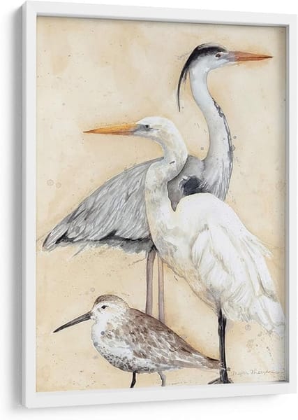 Watercolor Waterbirds I