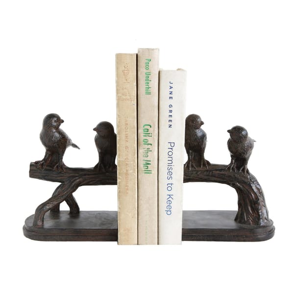 Lovebirds book end